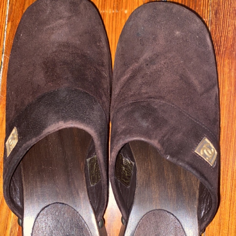 100% Authentic Chanel clogs